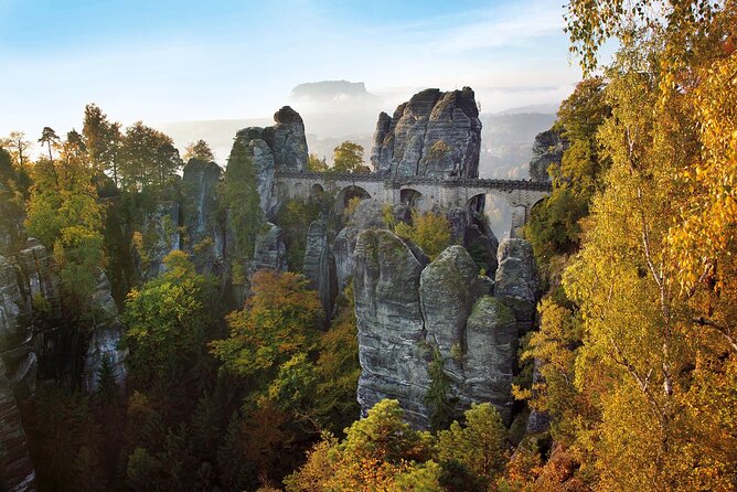 Full-Day Semi Private Hike in Czechia and Saxon Switzerland - Walking up to Pravcicka Gate
