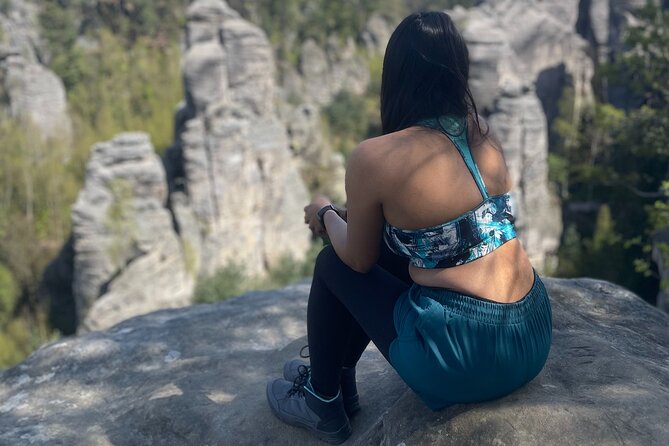 Full day trip to Bohemian Paradise UNESCO park - Forest paths and the ruins of Pařez Castle