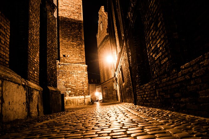 Ghosts and Legends walking tour in Prague - Charles Bridge after dark