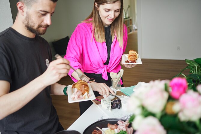 Gourmet Brunch with Chef: Unlimited Drinks & Stunning River Views - Citrus grilled salmon from the garden