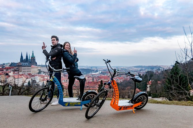 Grand City Tour of Prague on Cruiser e-Bikes or e-Scooters - Why a private ride works well in Prague