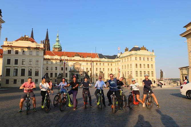 Grand City Tour of Prague on Cruiser e-Bikes or e-Scooters - Prague Castle and St. Vitus Cathedral