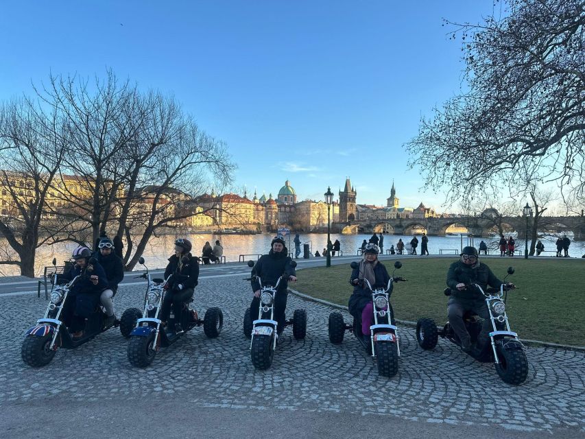 Grand City Tour on Electric Trike in Prague - Live Guided - Letná Park and the Giant Metronome