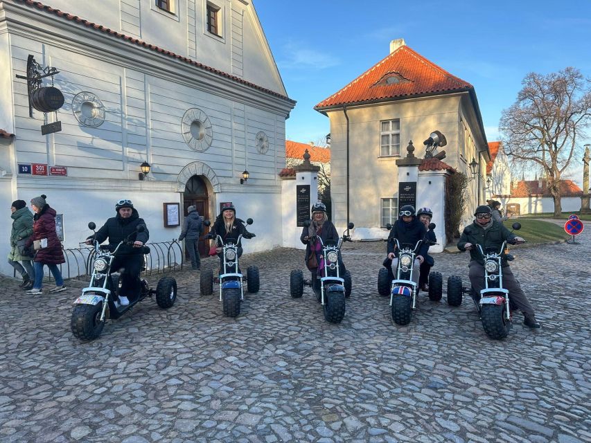 Grand City Tour on Electric Trike in Prague - Live Guided - Petřín Hill and Its Viewpoints