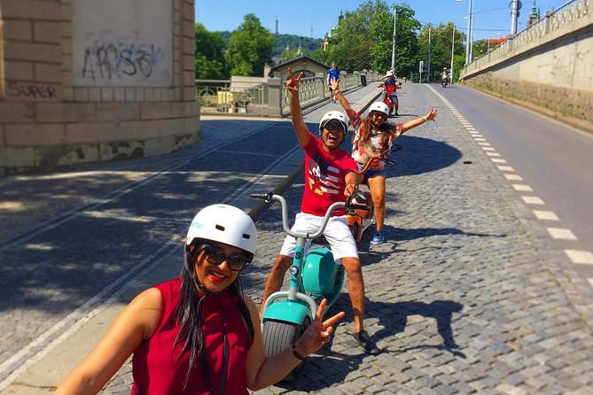 Grand city tour on Scrooser in Prague - From the riverfront to Letná’s open views