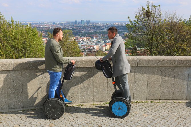 Grandiose half-day guided tour of Prague on Segway and eScooter - From the Dancing House to the National Theatre