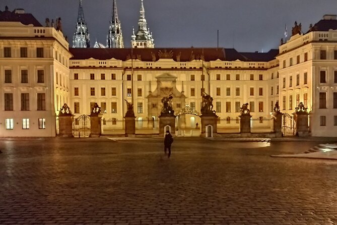 Guided Old Town & Jewish quarter Walking Tour Prague (Tip-based) - Powder Tower and the finish at Rudolfinum