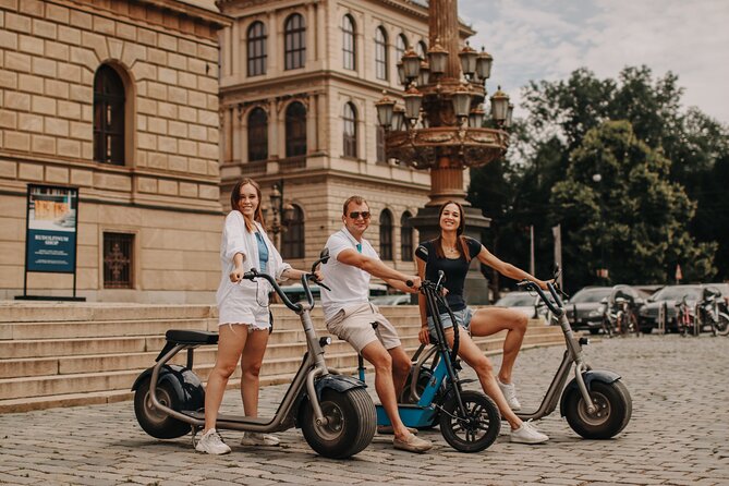 Guided sightseeing e-scooter tour of Prague: 2 hours - Who will enjoy this Prague e-scooter tour