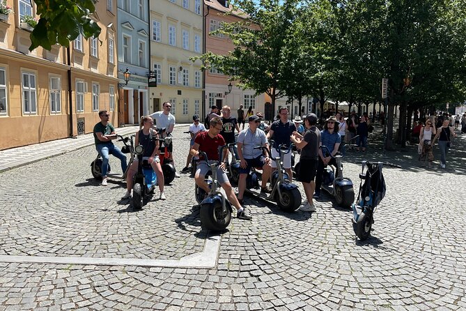Guided sightseeing e-scooter tour of Prague: 2 hours - Letná and Hanavsky Pavilion for the best views