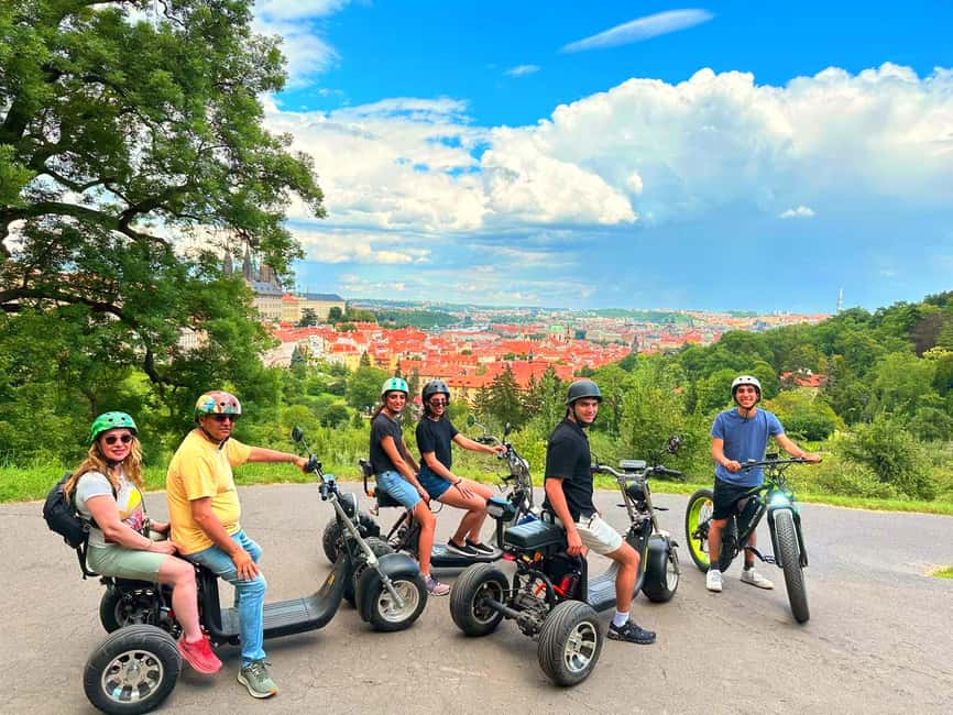 Heart of Prague tour on Tricycle electric scooter - Key things to know before you book