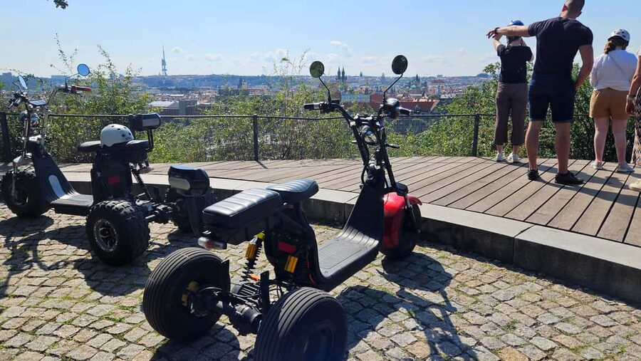 Heart of Prague tour on Tricycle electric scooter - Safety, age rules, and the practical limits