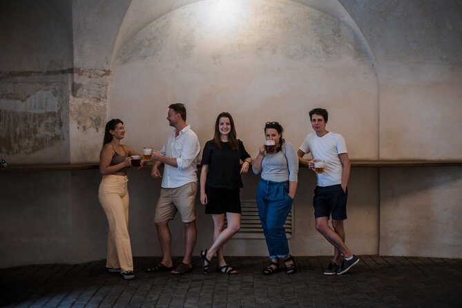Hidden Beer Gems of Old Prague - Five Beers, About 1.5 Liters