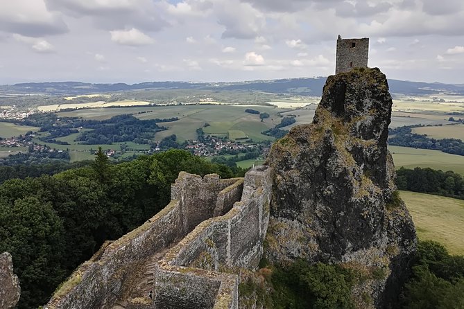 Hiking in fantastic Czech Paradise - Full Day Trip from Prague - The Golden Path toward Trosky Castle