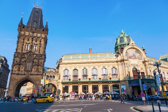 Kafka’s Prague: Self-Guided Mystery Puzzle Walk - Lucerna Arcade and the finish at Café Louvre