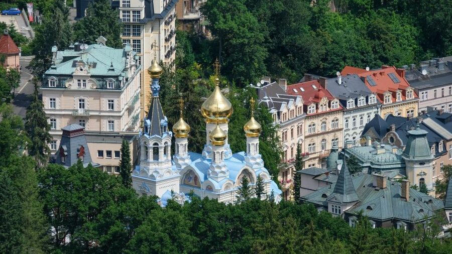 Karlovy Vary - the world famous spa - The 30-minute workshop stop