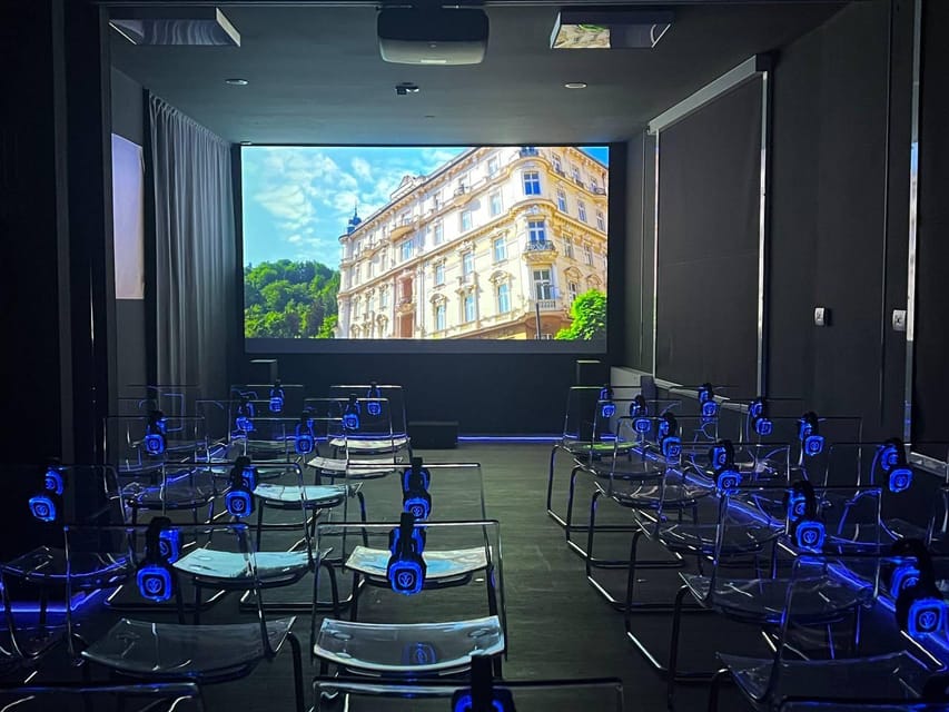 Karlovy Vary: Tourist Cinema Experience - The four-language audio choice matters