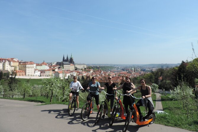 Live-Guided e-Scooter Tour of the Old Town of Prague, 60 min - A private group makes the short route more personal