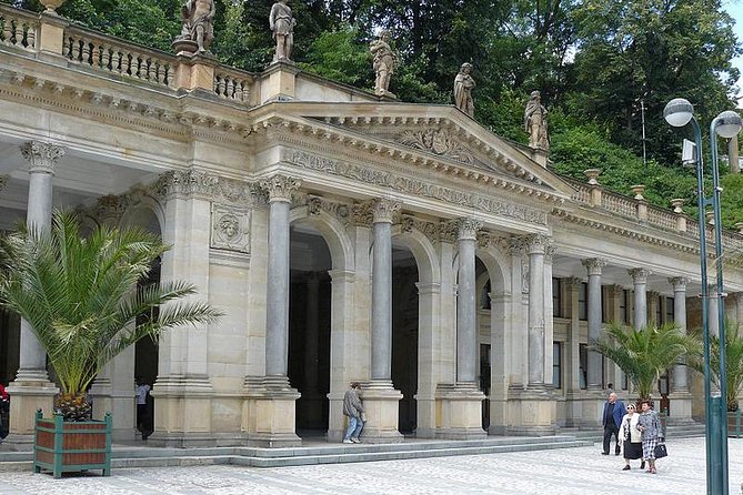 Moser Glassworks and Jan Becher Museum and Karlovy Vary Private Tour from Prague - Angel Mountain and the Ruins of Andělská Hora
