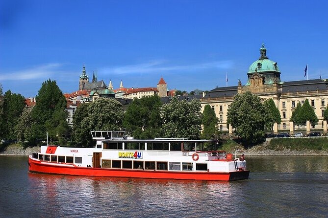 One Hour Boat Tour on Vltava River - Rudolfinum, Charles University, and the riverfront