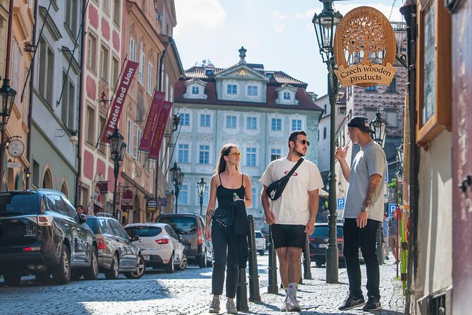 One Prague Tour: The Castle Side with local Food & Beer ️ - Lennon Wall, Kampa, and Charles Bridge finish the route