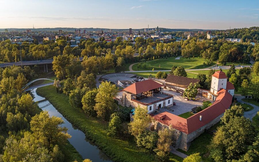 Ostrava: Entrance to Silesian Ostrava Castle - What the $5 ticket covers