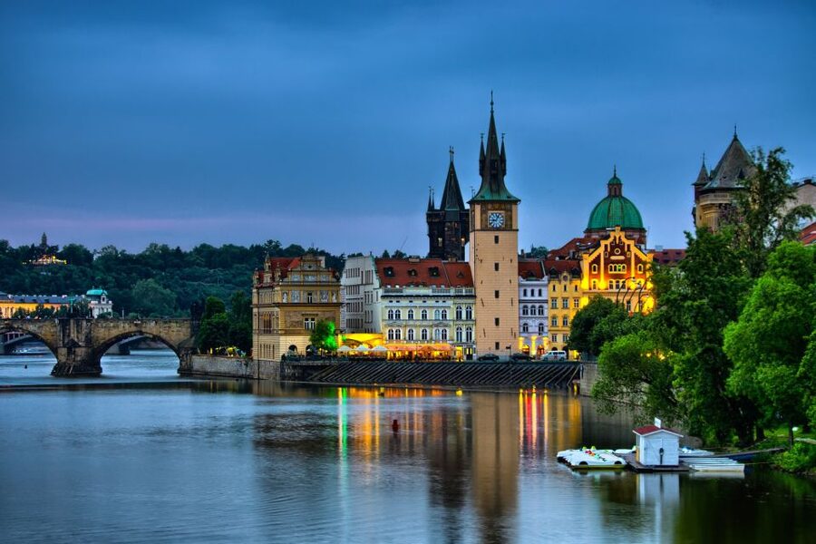 Panoramic Views of Prague Evening Walking Tour - Petřín Hill transport and the seasonal change