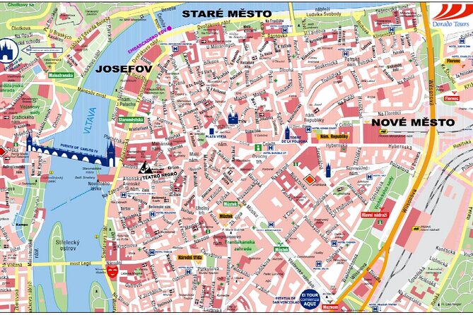 Pedestrian tour of Prague in Spanish - The Jewish Quarter and the edge of Old Town