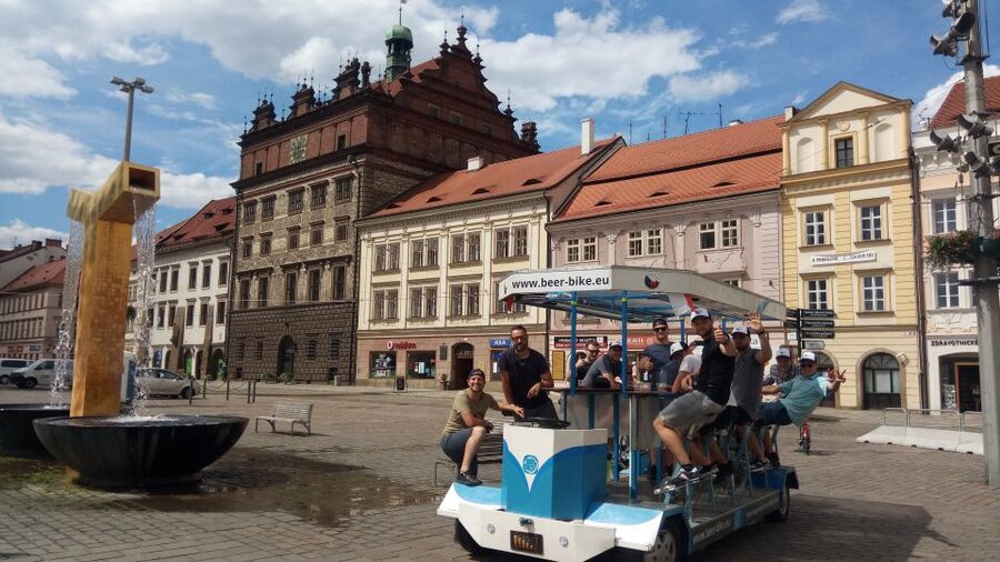 Pilsen: 1.5-Hour Beer Bike with Unlimited Beer - Booking, cancellation, and who should choose it