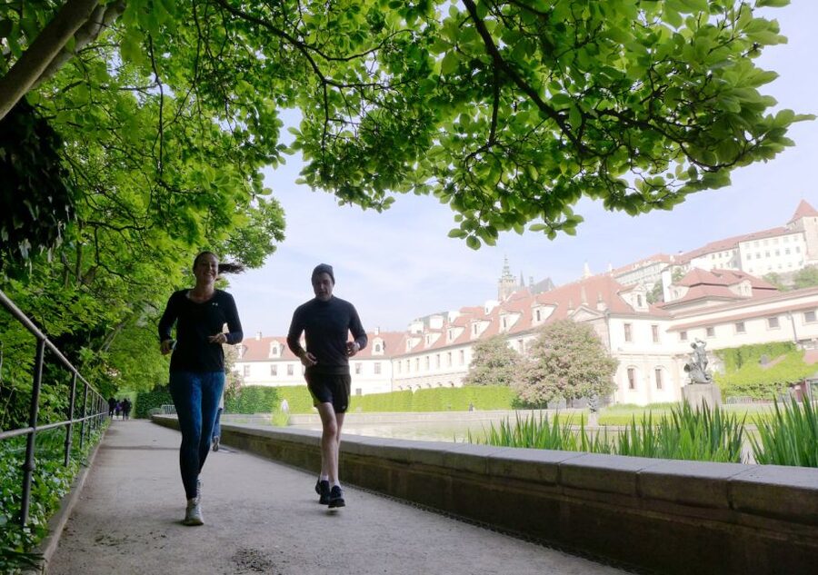 Prague 1.5-Hour Compact City Center Running Tour - Down to Lesser Town and Wallenstein Garden