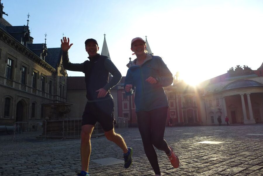 Prague 1.5-Hour Compact City Center Running Tour - Kampa Island and the Charles Bridge crossing