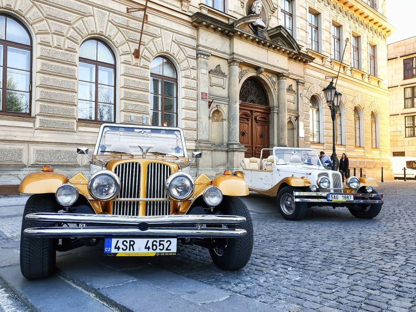 Prague: 1.5–Hour Vintage Car Tour - What you are likely to see in 90 minutes