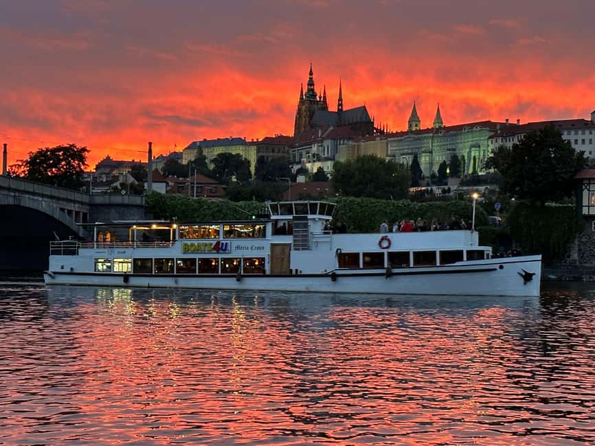 Prague: 1-hour Cruise with Audio Guide - Boarding at Dvořák Embankment