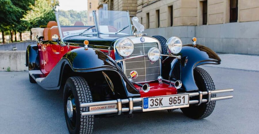 Prague: 120min Private Tour in Vintage Car, up to 6people! - Josefov and the Old New Synagogue