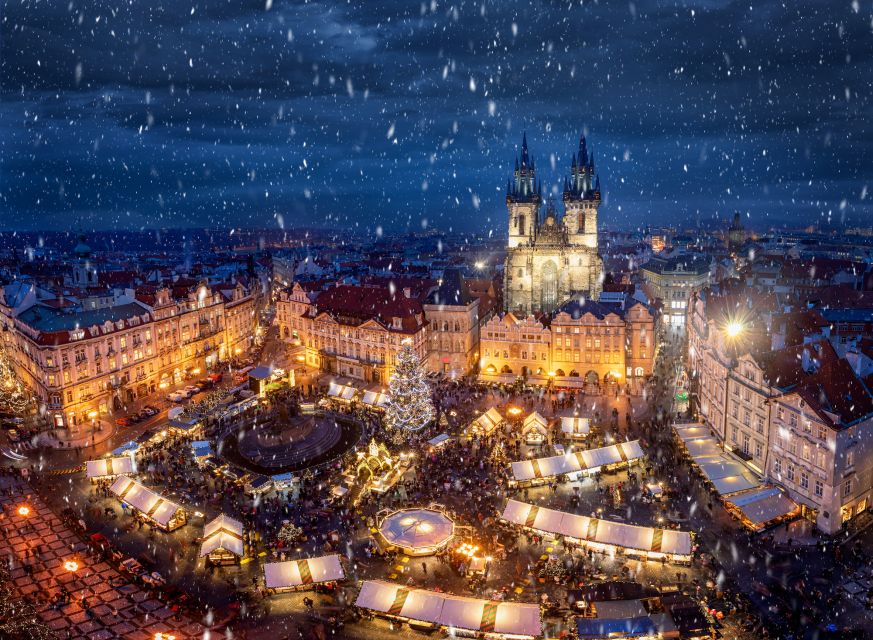 Prague: 2-3h Magical Christmas Markets Tour with Inclusions - Starting beside Franz Kafka’s birthplace