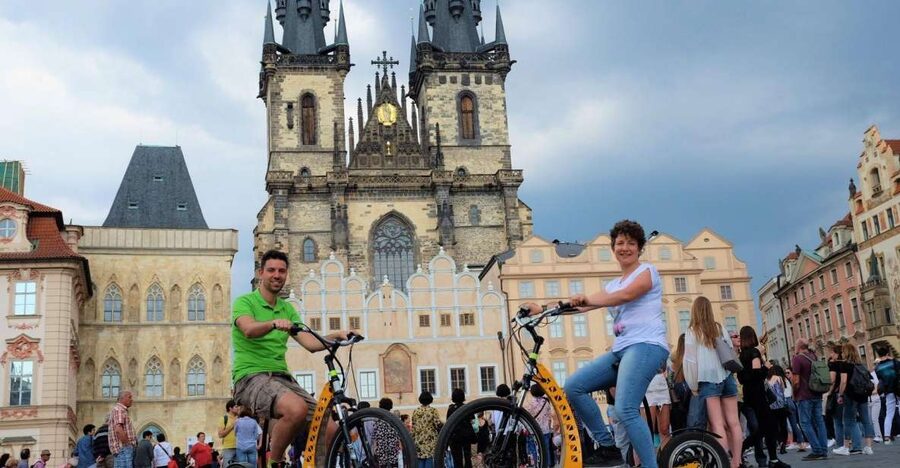 Prague: 2-Hour Old District & Riverside E-Scooter Tour - What the $67 price covers