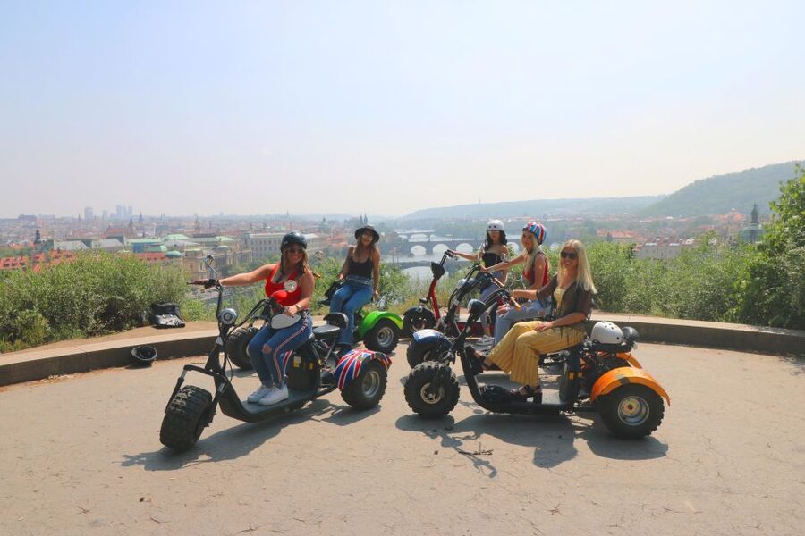 Prague: 2-Hour Trike Live Guided Tour of Old Town - Strahov Monastery and the hilltop view
