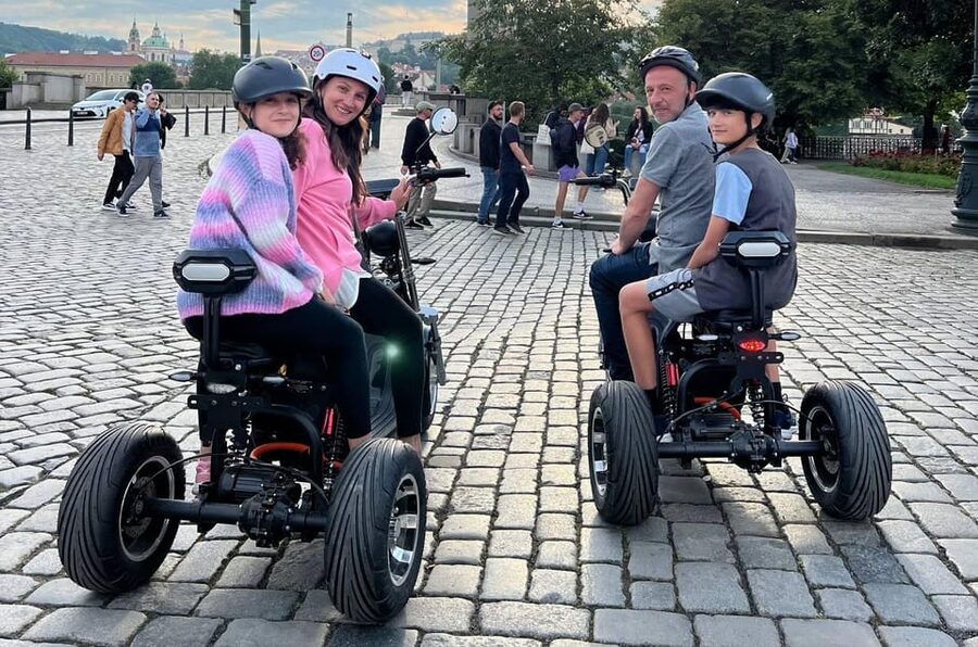 Prague: 2 hours FUN TRIKE tour in Prague with guide - Two hours moves quickly