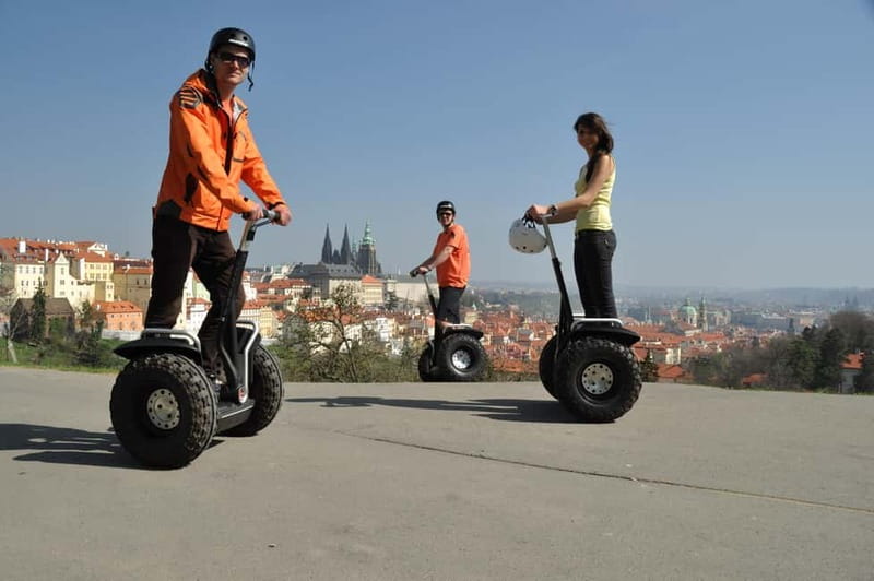 Prague: 2 Hours Segway Tour with Hotel Pickup - Riding the hills above Prague