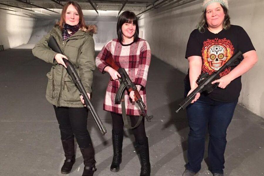 Prague: 3-Hour Shooting Range Experience - The minibus ride outside Prague