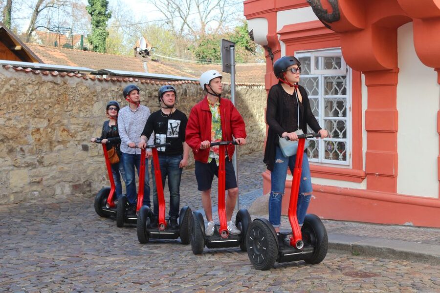 Prague: 4-Hour Segway and Scooter Tour with Lunch and Drinks - Lesser Town, Lennon Wall, and Charles Bridge