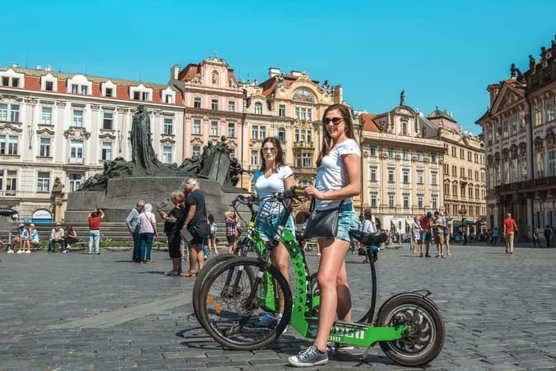 Prague: 4 Hours Grand City Tour by Segway & E-Scooter - Kampa Island and the John Lennon Wall