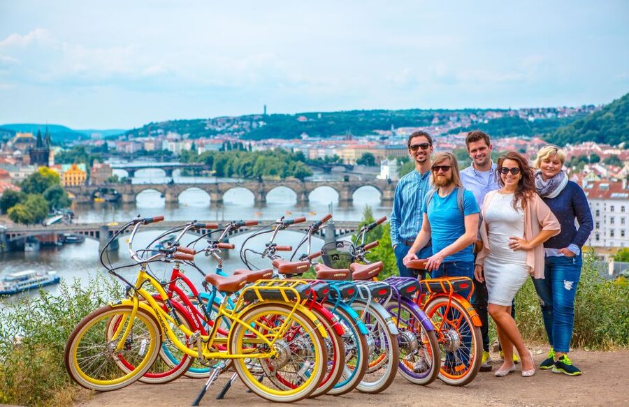 Prague: 7 Best Viewpoints of Prague E-Bike Tour - Letná Park and Prague’s wide-angle skyline