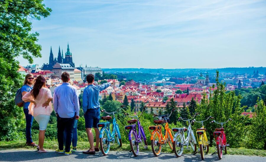 Prague: 7 Best Viewpoints of Prague E-Bike Tour - Kampa Island and the river paths