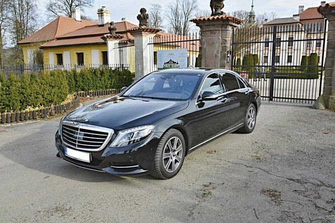 Prague airport luxury transfer by a Mercedes Benz S class - Cancellation and booking details