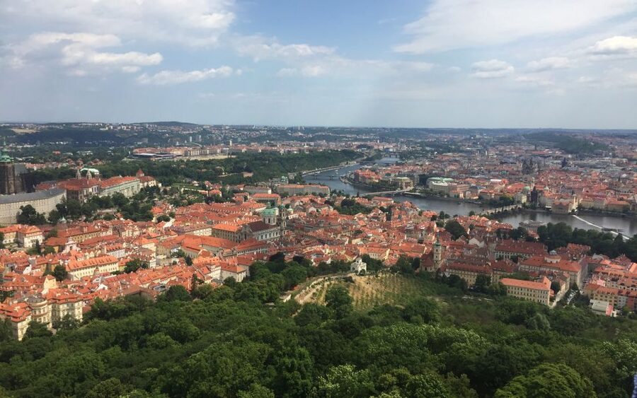 Prague "ALL-IN-ONE" City E-Bike Tour - Along the Vltava to Letna and the Metronome