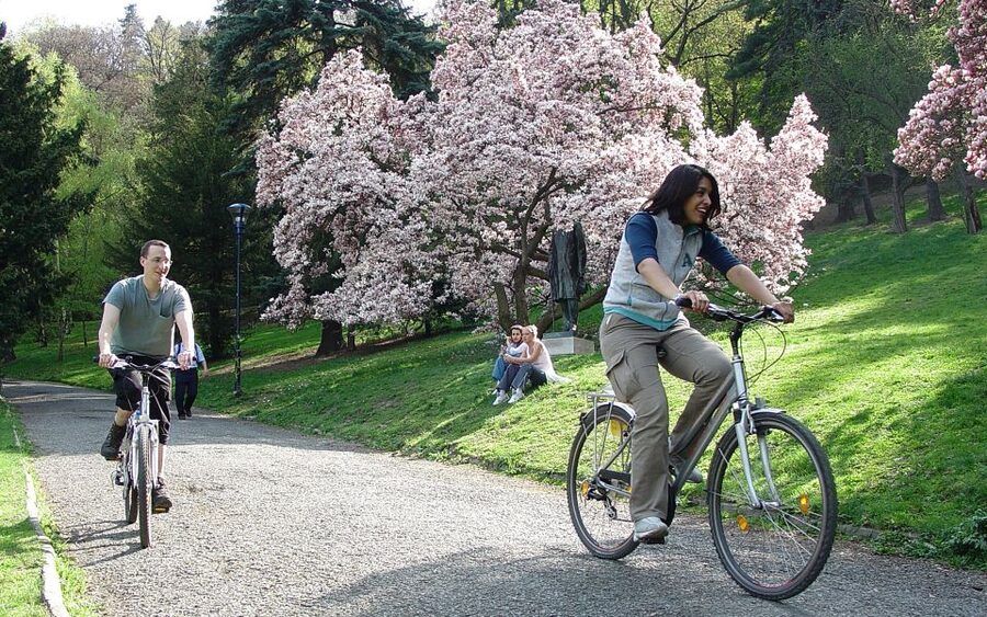 Prague "ALL-IN-ONE" City E-Bike Tour - Prague Castle, Lesser Town, and Kampa Island