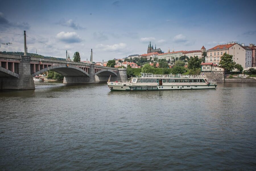 Prague: An unforgettable 2-hour cruise on the Vltava River. - Setting out from Pier 14 near Čech Bridge