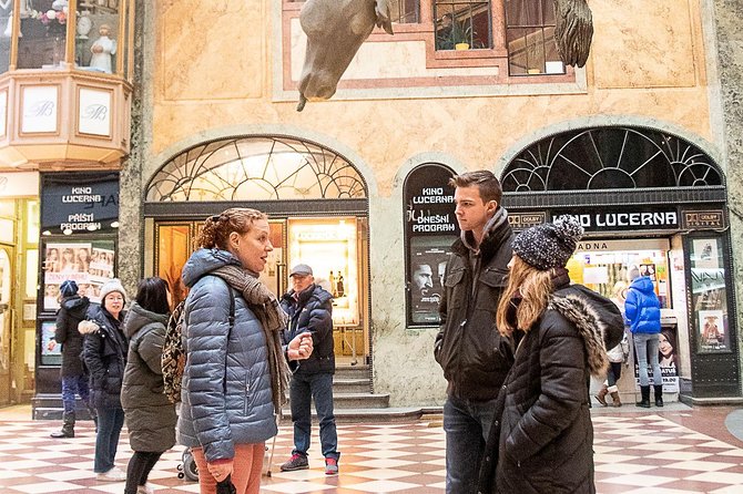 Prague Art Nouveau and Cubism Walking Tour - Passages, courtyards, and lesser-seen interiors