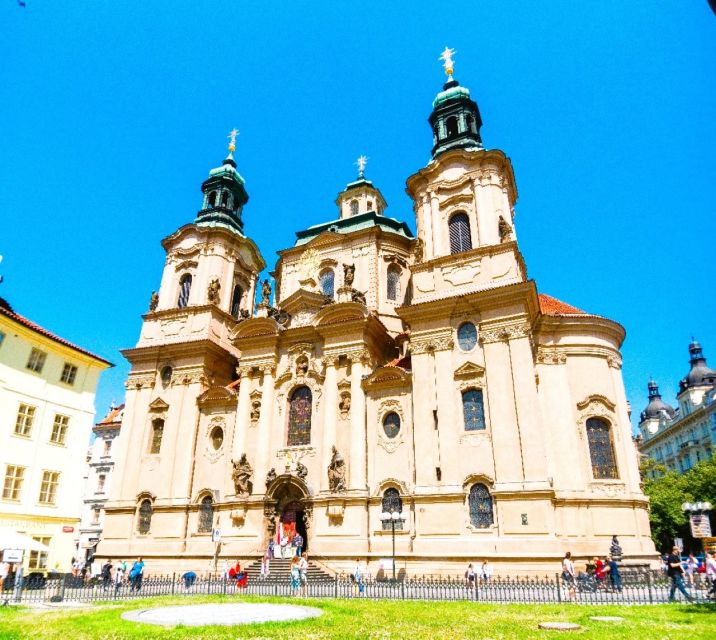 Prague: Astronomical Clock Tower Entry Ticket & Audio Guide - Meeting at Maiselova 5, then walking to the square