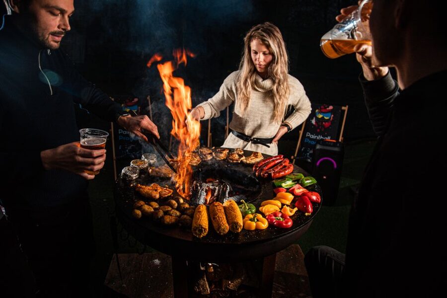 Prague: Axe Throwing Experience with Barbecue and Beer - Safety First, Then Axes, Knives, and Ninja Stars